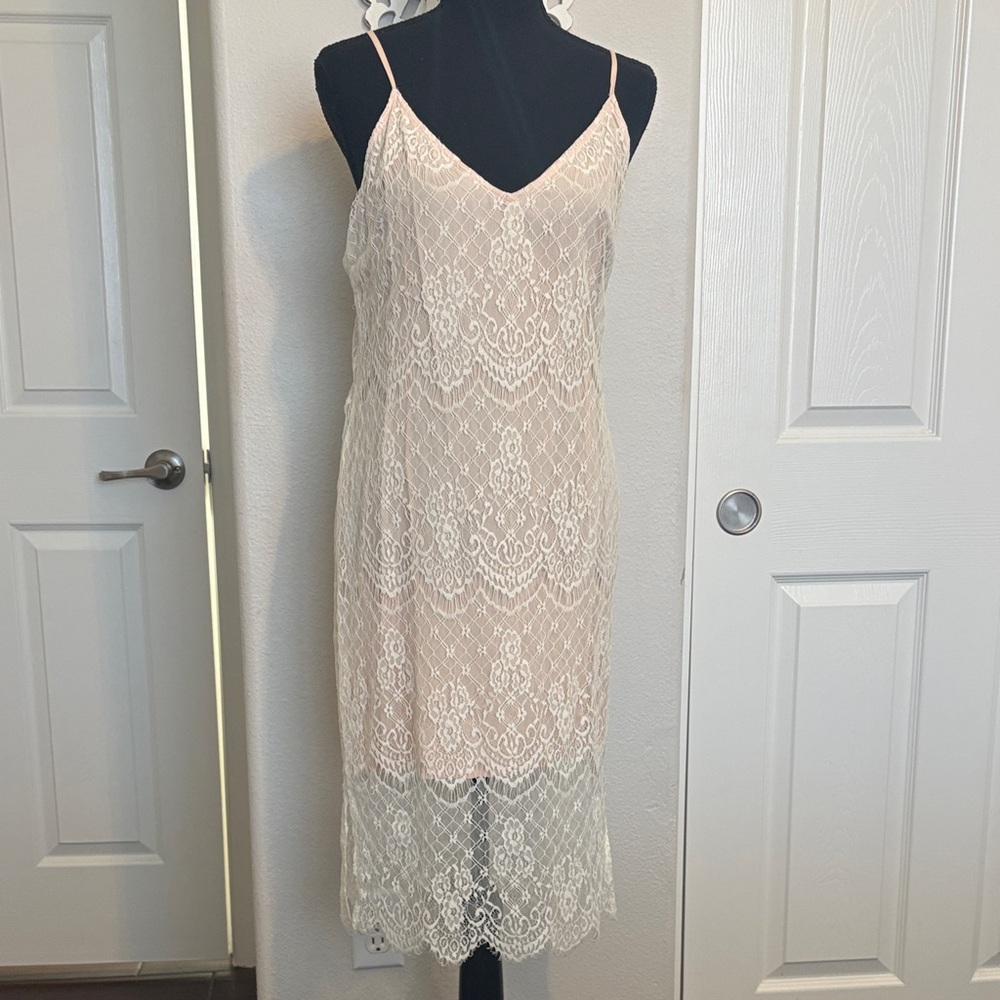 Elegant Lace Slip Dress